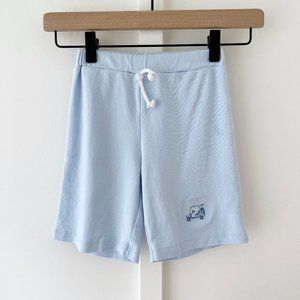 KISSY KISSY blue golf shorts